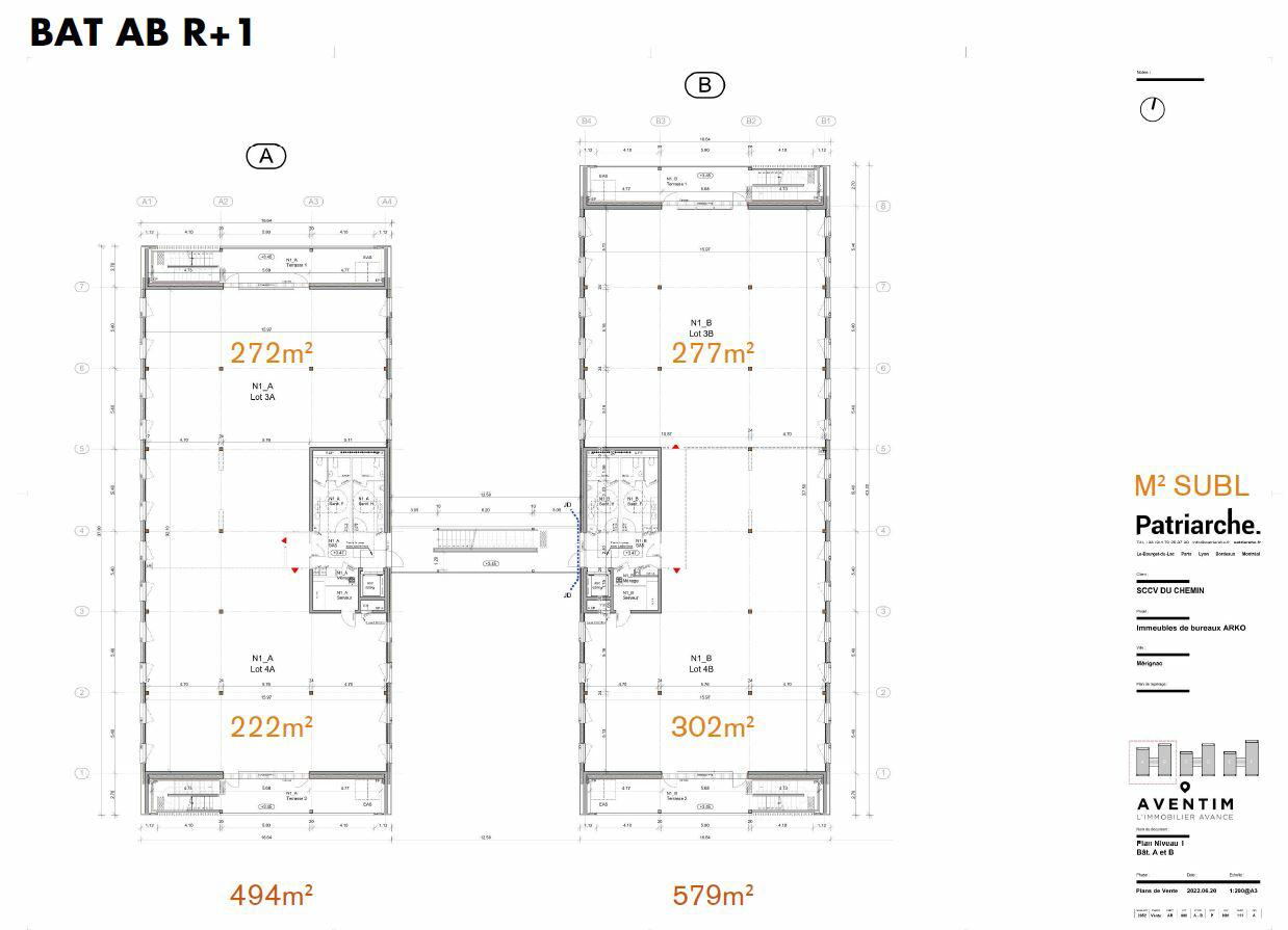 Bureau Mérignac 3220m² Location bureau Mérignac Gironde OLBUR2318699 15